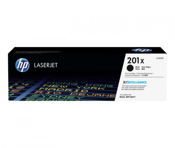 Toner laser HP CF400X noir 2 800 pages