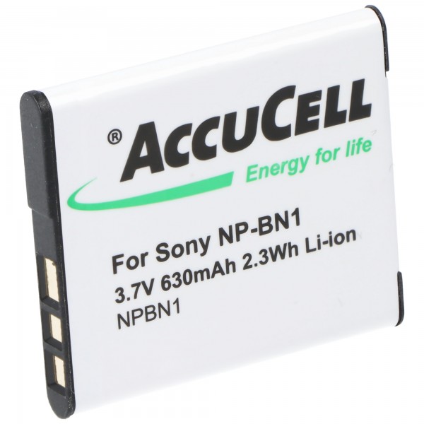 Batterie pour Sony NP-BN1 type de batterie N sans batterie d'origine 580-630mAh