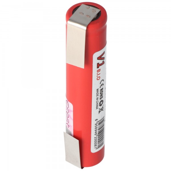 Batterie au lithium Efest IMR14650 3,7 volts avec cosses à souder