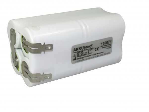 Batterie NC adaptable sur Schiller Cardiograph CV3 / CV6
