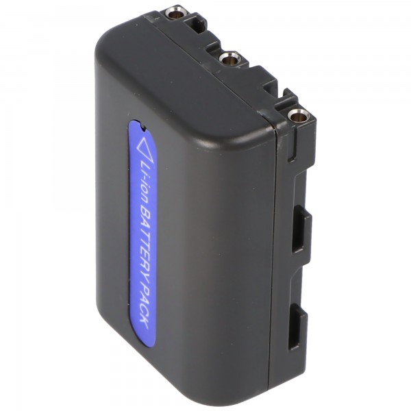 Batterie AccuCell adaptable sur Sony NP-FM55H, DSLR Alpha 100