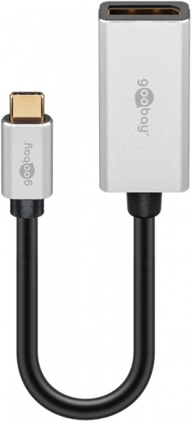 Adaptateur Goobay USB-C™ vers DisplayPort - Prise USB-C™ > Prise DisplayPort