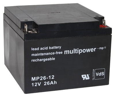Batterie Multipower MP26-12 PB 12Volt 26Ah