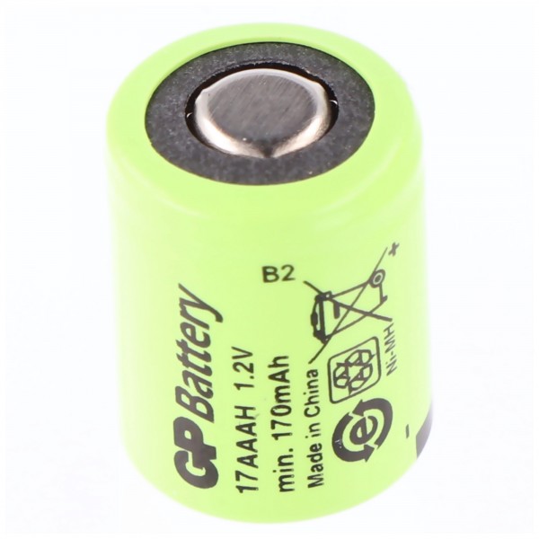 KAN 1 / 3AAA Batterie industrielle NiMH Taille 1/3 AAA Dimensions 14.1 x 10.4mm, Plus disponible, nous livrons une cellule GP similaire
