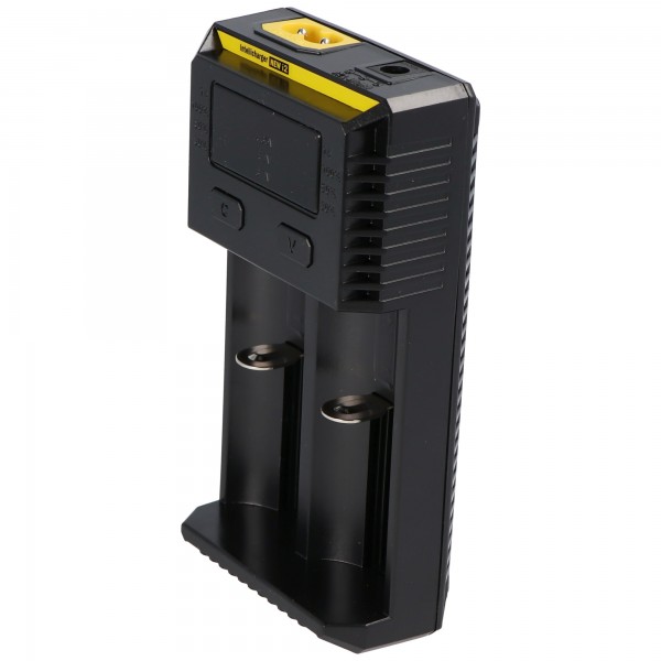 Chargeur Nitecore Intellicharge NEW i2 avec 2 emplacements de charge NC-i2