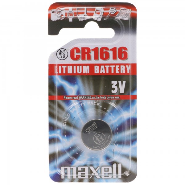 Batterie au lithium CE16 CR1616 de Becocell avec 3 volts et 55mAh