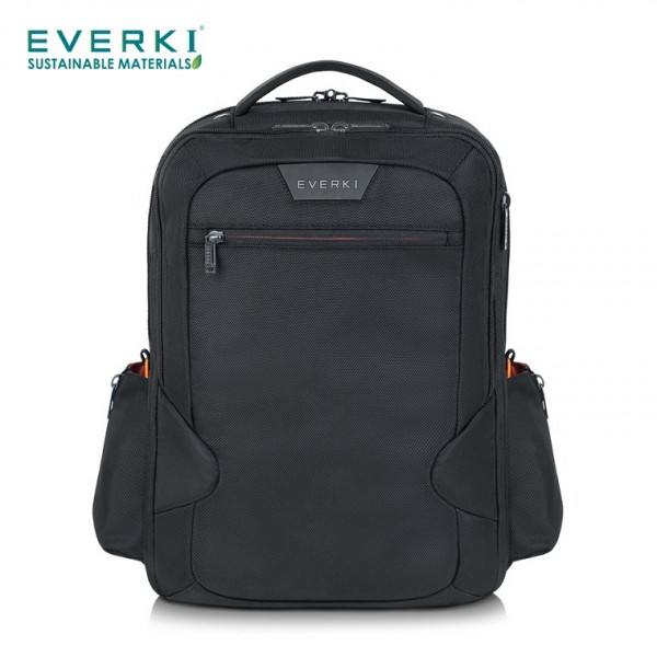 Everki Studio (EKP118E-ECO) - Sac à dos extensible pour ordinateur portable pour appareils jusqu'à 15 pouces - fabriqué à partir de bouteilles en plastique
