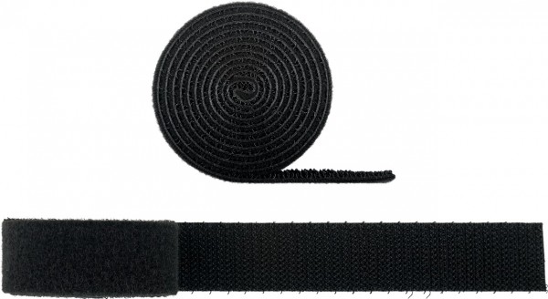Gestion des câbles Goobay Rouleau velcro (1 m) - pour l'organisation et la fixation, peut être raccourci