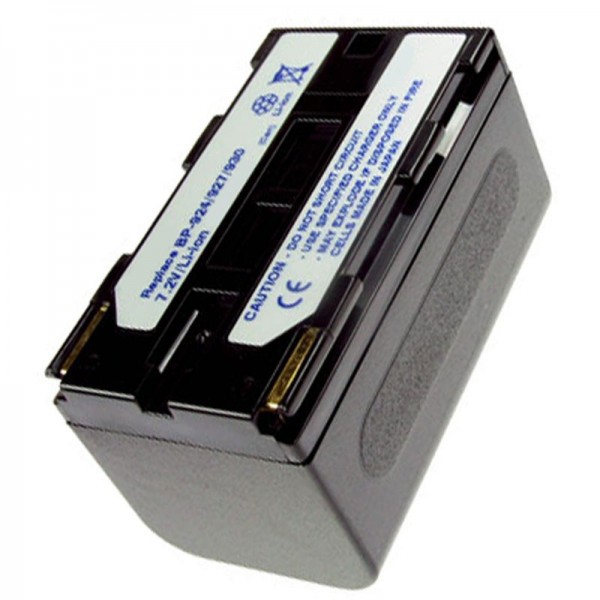 Batterie AccuCell adaptable sur Canon BP-924, BP-927, BP-930