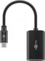 Adaptateur Goobay USB-C™ VGA, noir - Fiche USB-C™ &gt; Prise VGA (15 broches)