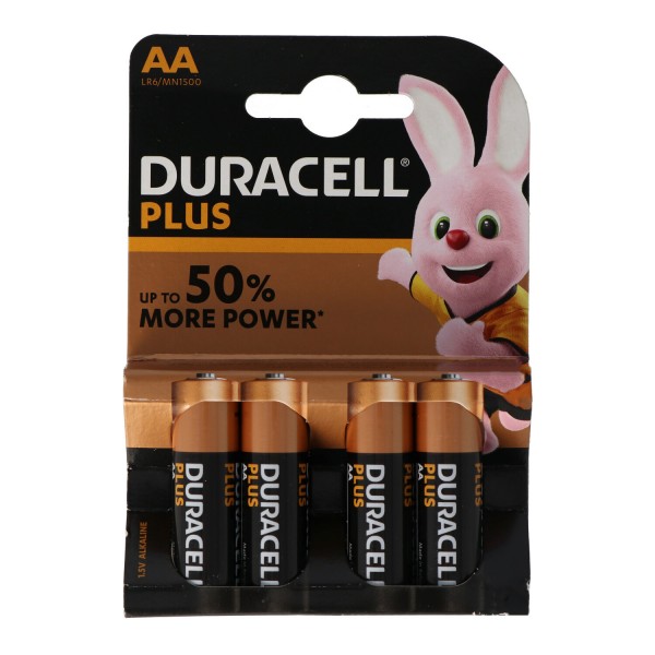 DURACELL Simply Mignon / AA / LR6 4 piles alcalines