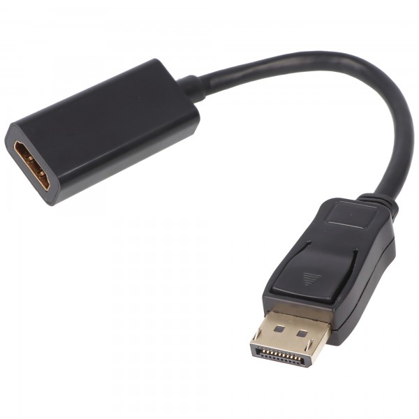 Câble adaptateur DisplayPort / HDMI 1.2, prise DisplayPort plaquée or > prise HDMI (type A)