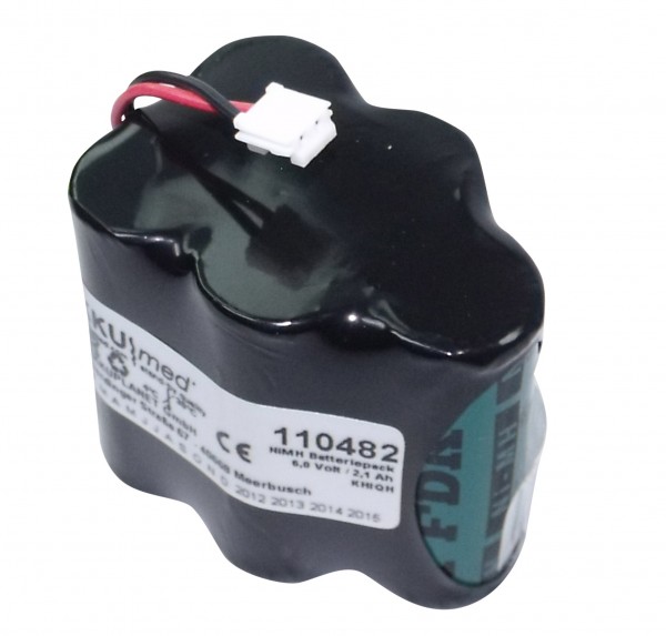 Batterie NiMH pour kératomètre Nidek KM500, type KM-500BPI