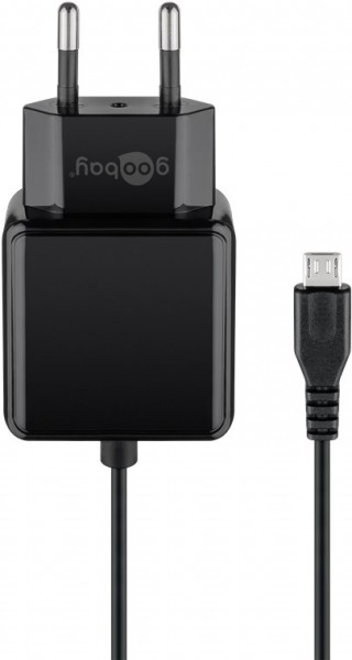 Bloc d'alimentation Goobay Mirco-USB (15W) - chargeur universel pour de nombreux petits appareils avec connexion Mirco-USB.