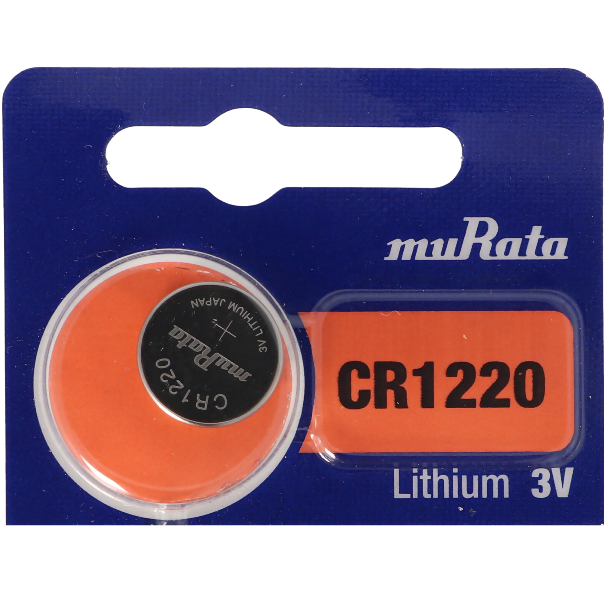 5 Piles Bouton Lithium Murata 3V / CR1220
