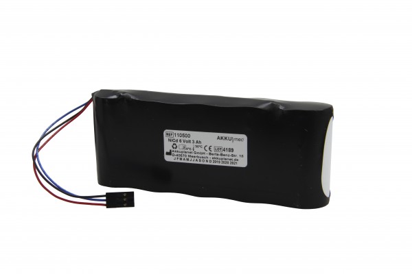 Batterie NC pour BCI (Biochem) MiniTORR Plus - Type 6004-506, 58522B2