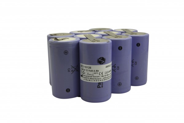 Batterie NC adaptée au défibrillateur en pouce S & W conforme au standard NTP CE