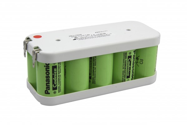 Batterie NC pour défibrillateur Hellige conforme au standard Defiscope CE