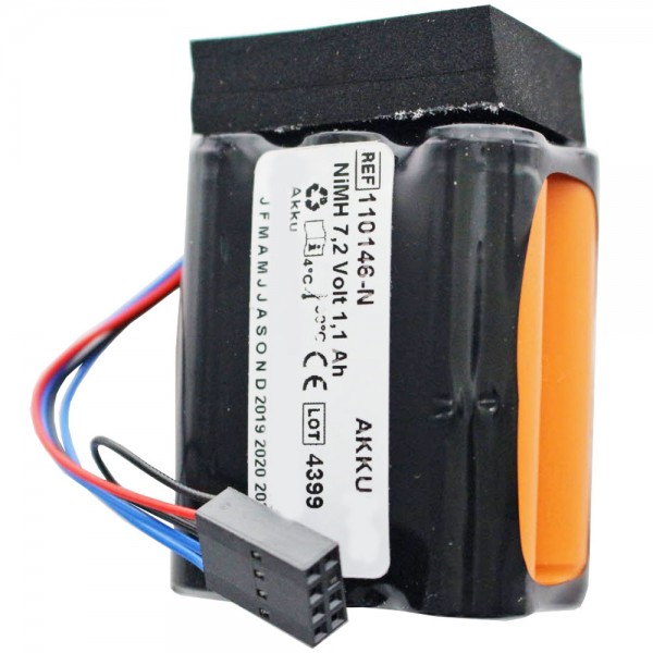 Batterie NiMH adaptable sur Dräger Oxylog 2000
