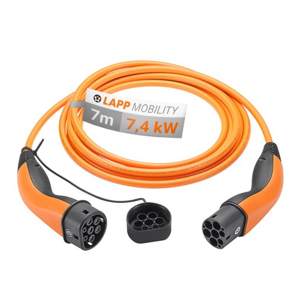 ABSINA Cable Batterie Voiture Electrique Cable Recharge Type 2 5