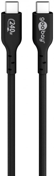 Câble Goobay Sync & Charge USB-C™, USB 2.0, 240 W, 1 m - Fiche USB-C™ > Fiche USB-C™