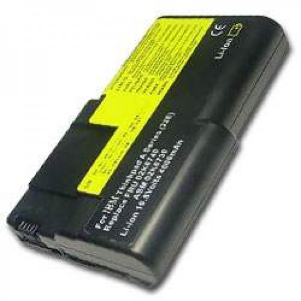 Batterie compatible pour IBM ThinkPad A21e, A22E 02K6741 Li-ion 4000mAh