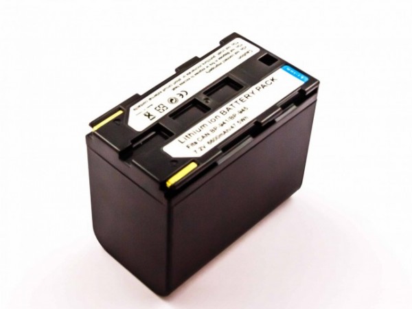 Batterie adaptéee pour CAN BP-941, Li-ion, 7.2V, 6600mAh, 47.5Wh