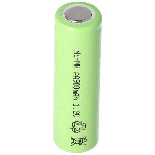 Batterie rechargeable NiMH Flattop Mignon AA 800mAh Version industrielle avec pôle positif plat
