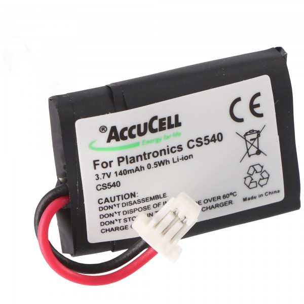 Plantronics CS540, CS540A Batterie de remplacement pour Plantronics 84479-01 et 86180-01