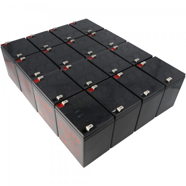 Batterie de réplique parfaitement adaptée à la batterie APC-RBC44 pour une installation automatique, notez les dimensions 90x70x106mm