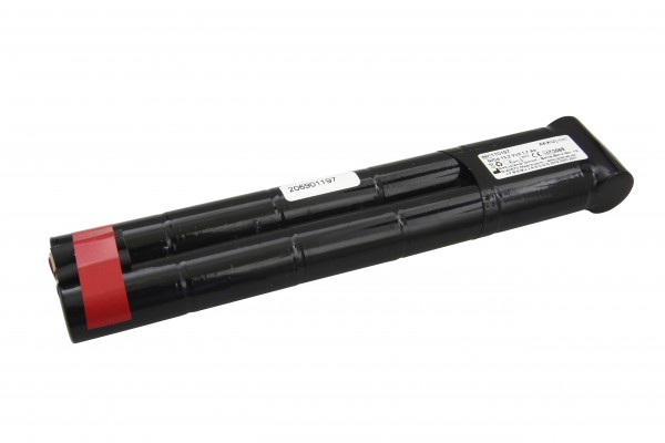 Batterie rechargeable NC pour moniteur de mesure Datex Ohmeda Light type 896895/887753 (également 893365 Datex Engström) 13,2 volt 1,7 Ah