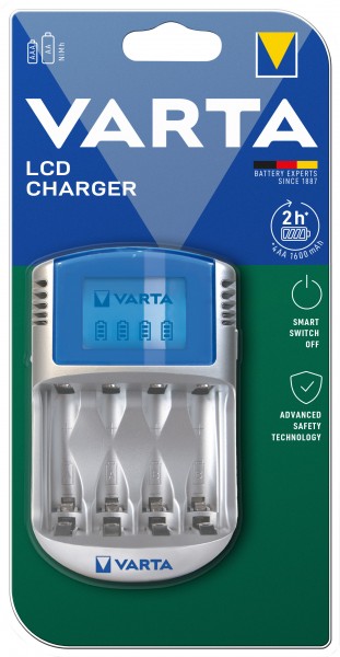 Batterie Varta NiMH, chargeur universel, chargeur LCD sans piles, pour AA/AAA, USB