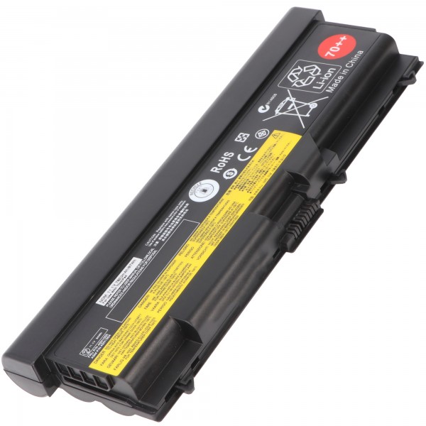 Batterie adaptée pour Lenovo ThinkPad T430, T530, 70 ++, Li-ion, 11.1V, 7500mAh, 83.3Wh