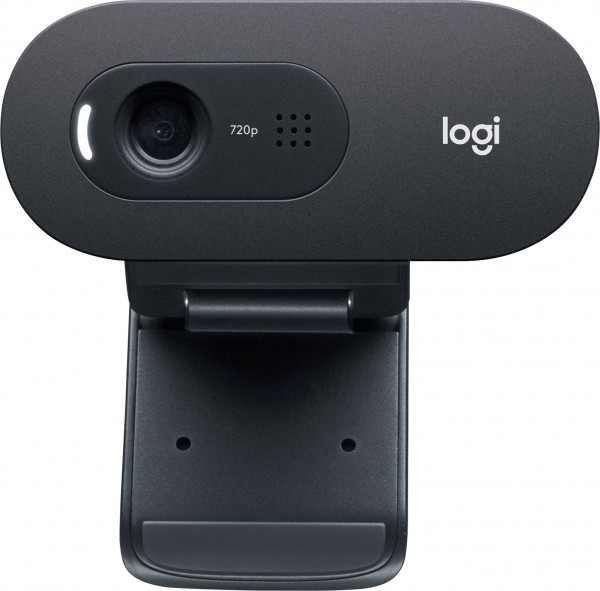 Webcam Logitech C505e, HD 720p, Noir 1280x720, 30 FPS, USB, Professionnel