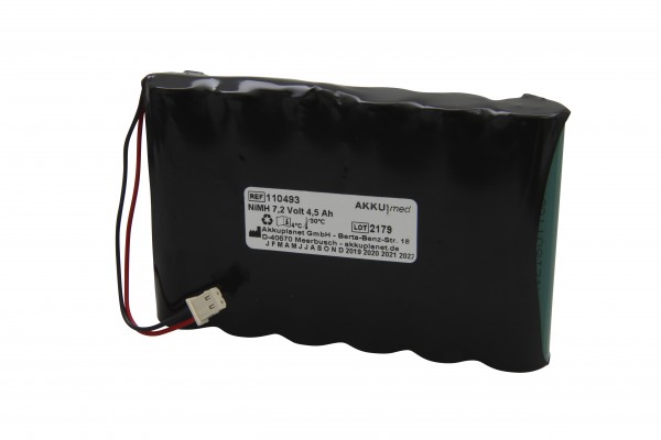 Batterie NiMH adaptable sur MIR Spirolab II, III - 972301