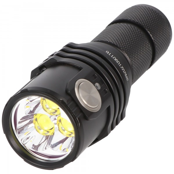 Lampe de poche LED Imalent MS03 avec un maximum de 13000 lumens, portée lumineuse jusqu'à 324 mètres, avec batterie rechargeable, blanc froid