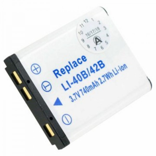 Batterie compatible avec la batterie MD87257 de Medion Life E44047 avec 3,7 volts et 740mAh