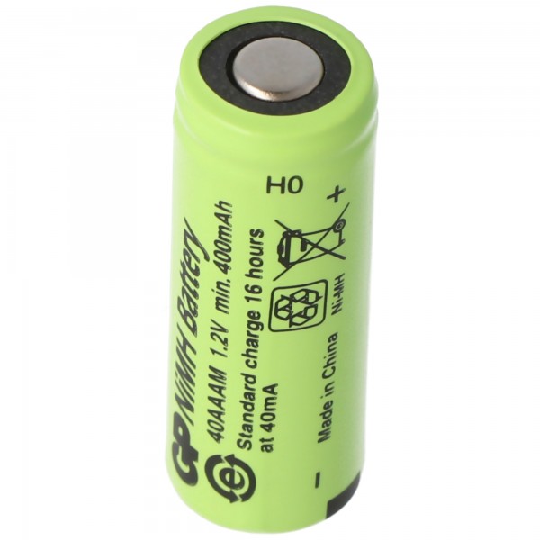 AccuCell Batterie Ni-MH 2 / 3AAA Flattop 1,2 Volt avec 400mA