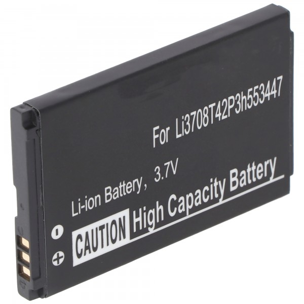 Batterie pour ZTE F320, Li-ion, 3.7V, 770mAh, 2.8Wh