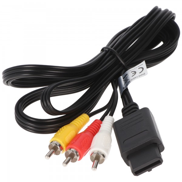 Câble vidéo AccuCell compatible avec Nintendo SNES, Super Nintendo, Super Famicom, N64, GameCube