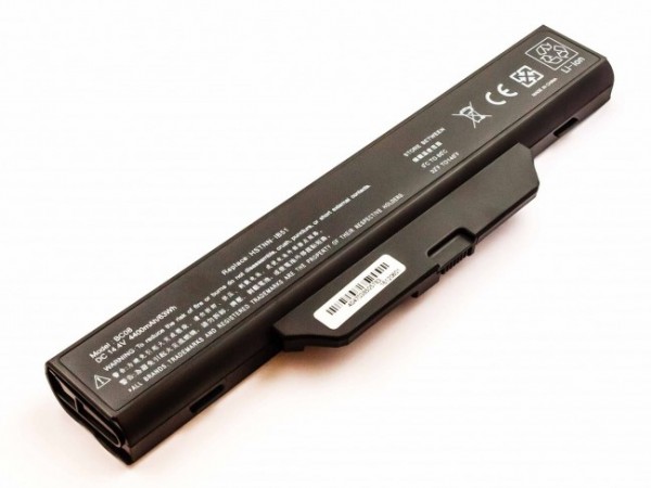 Batterie pour HP Business 6730s, Li-ion, 14.4V, 4400mAh, 63.4Wh, noire
