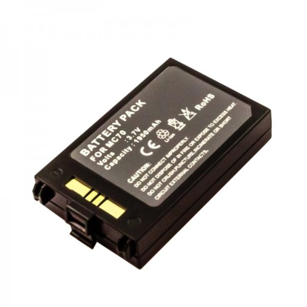 Batterie pour Symbol MC70 Batterie MC70H, 82-71363-03, 82-71365-01, BTRY-MC70EAB00
