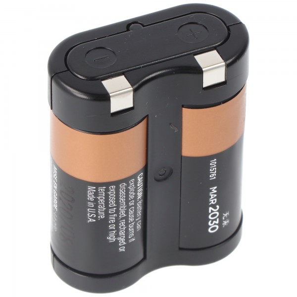 Duracell Photo Battery 2CR5 Ultra Lithium 6 Volts avec 1400mAh 1er Blister
