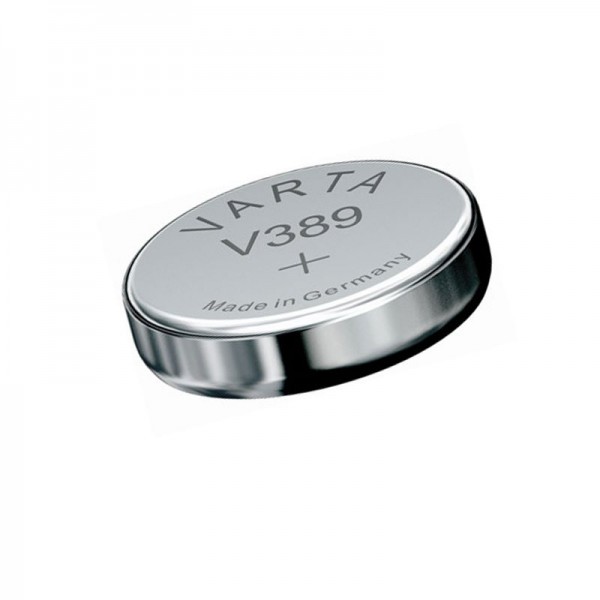 Pile bouton 389, Varta V389, SR54, SR1130W pour montres, etc.