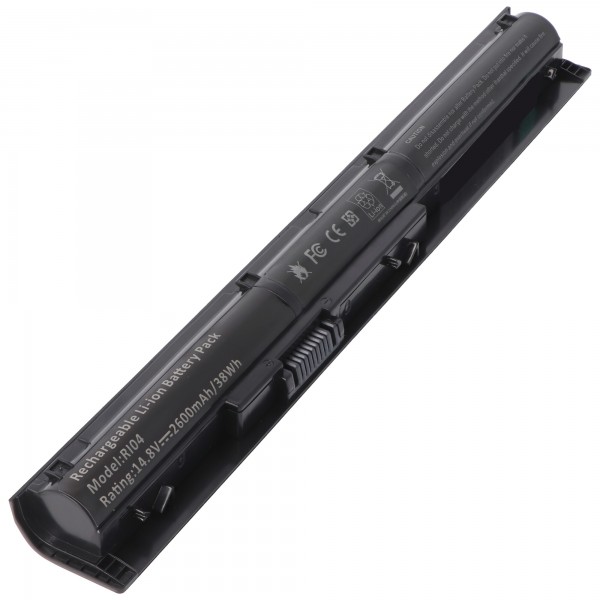 Batterie compatible pour HP ProBook série 450 G3, HSTNN-DB7B, 14.4 Volt 2600mAh