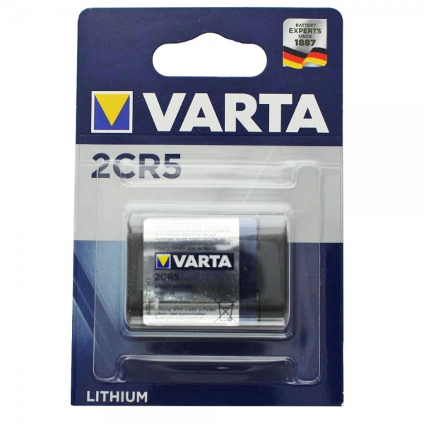 Varta 2CR5 Photo Batterie au lithium 6203