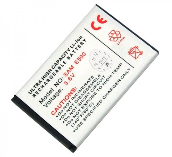 Batterie AccuCell pour Samsung SGH-E590, SGH-E598, SGH-E790