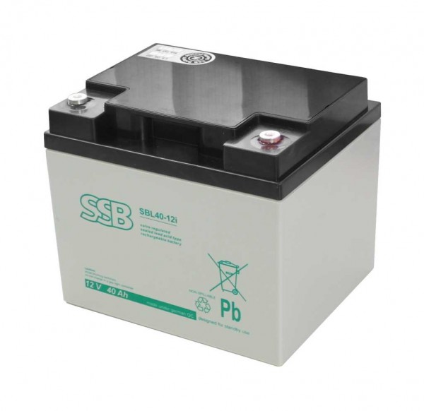 Batterie plomb SSB SBL40-12i 12V 40Ah Batterie plomb gel AGM