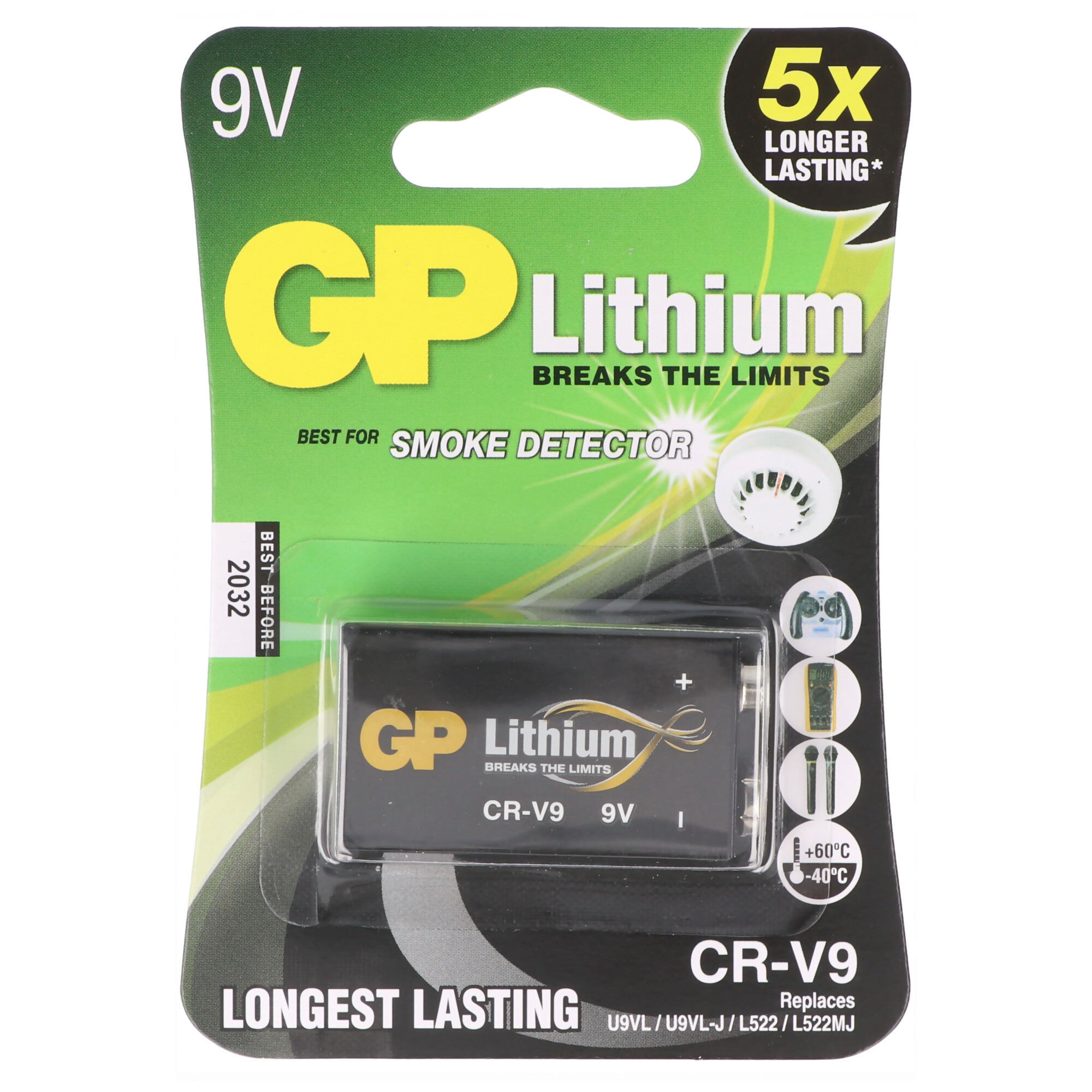 Pile CR123A GP Lithium Pro 3V 2 pièces, Autres