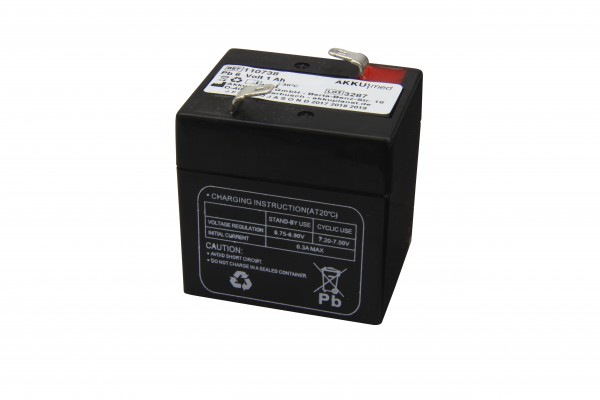 Batterie rechargeable en plomb pour moniteur Siemens Sirecust, Sicard 440, 460
